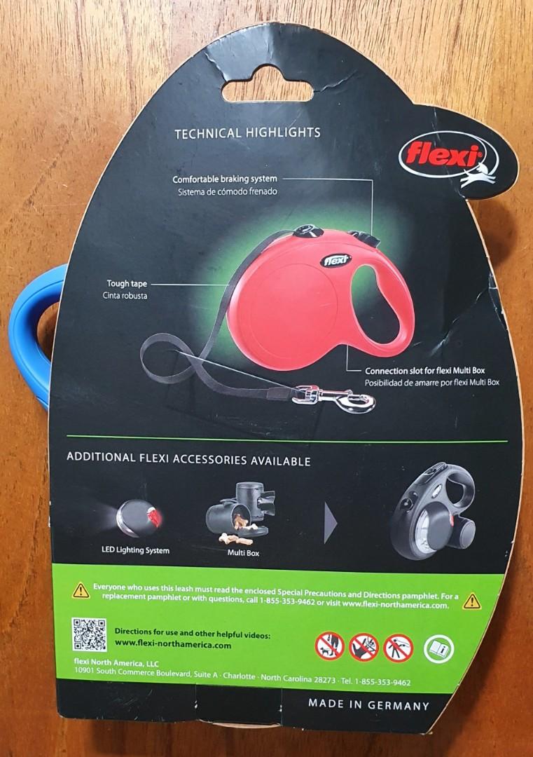 Flexi Retractable Dog Leash (Original, Made in Germany, Tape, Large, 16 feet), Pet Supplies
