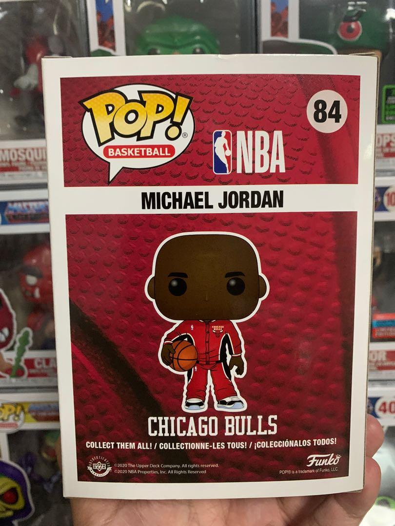 Basketball (NBA): Chicago Bulls #84 - Michael Jordan (Warm-up Suit
