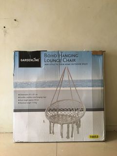 Gardenline boho hanging chair deals
