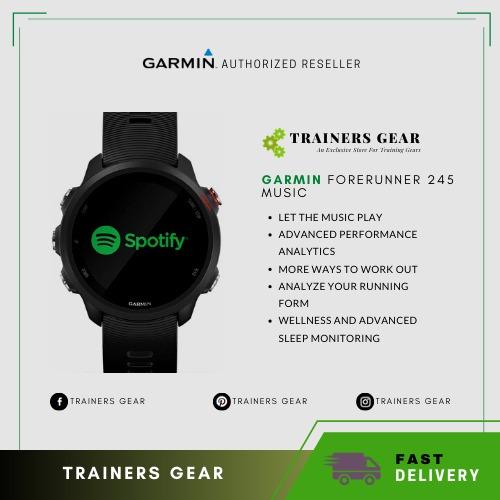 Garmin forerunner 245 best sale music spotify