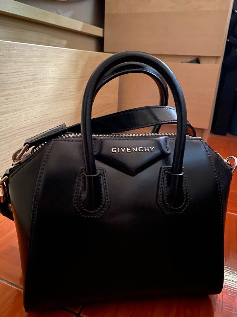 givenchy mini antigona smooth leather