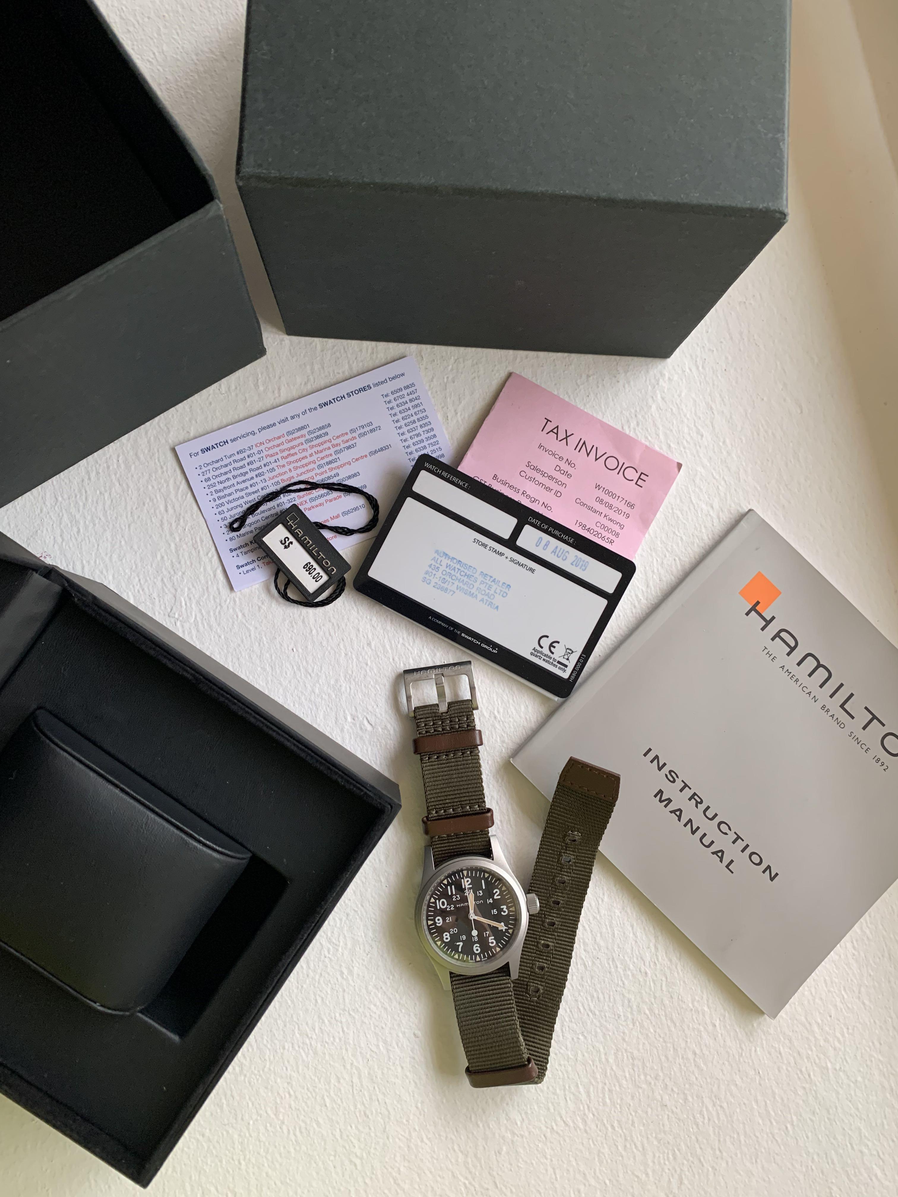 Hamilton sale h50 movement