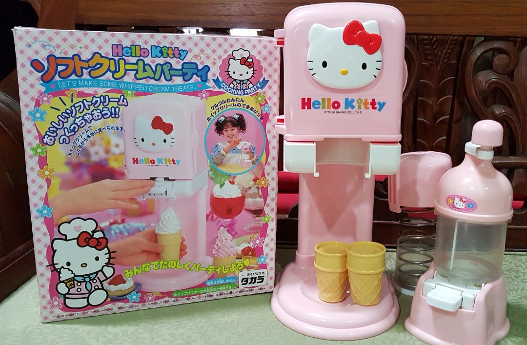 Hello kitty ice shop cream maker