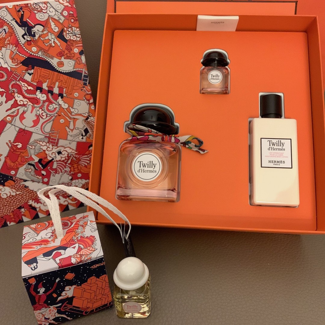 hermes gift box perfume