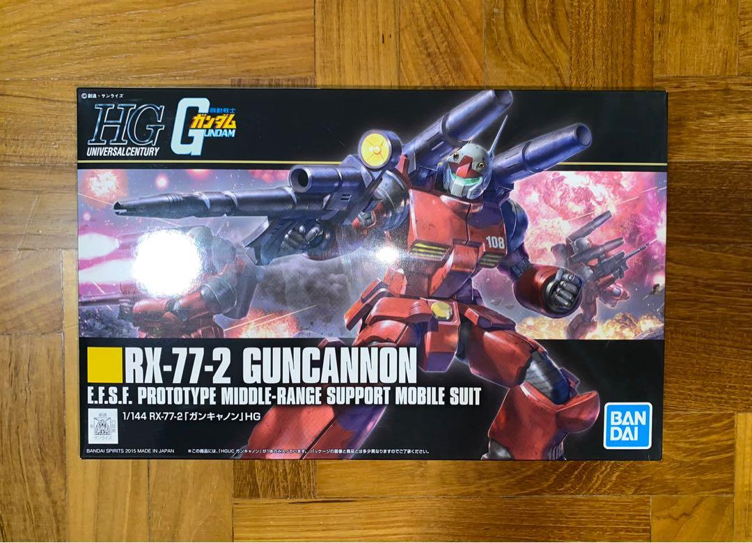 HG Gundam 1/144 MS-77-2 Guncannon Middle-range Support Mobile Suit Plastic Model 