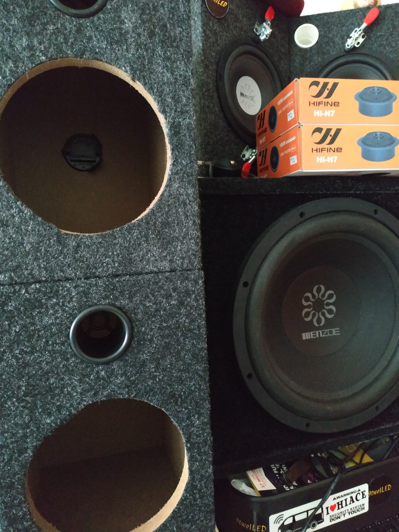 hiace nv350 nv200 audio system Tweeter speaker amp box, Car Accessories