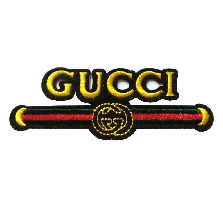 HypeBeast Gucci Logo Iron On Patch, Hobbies & Toys, Stationery & Craft ...