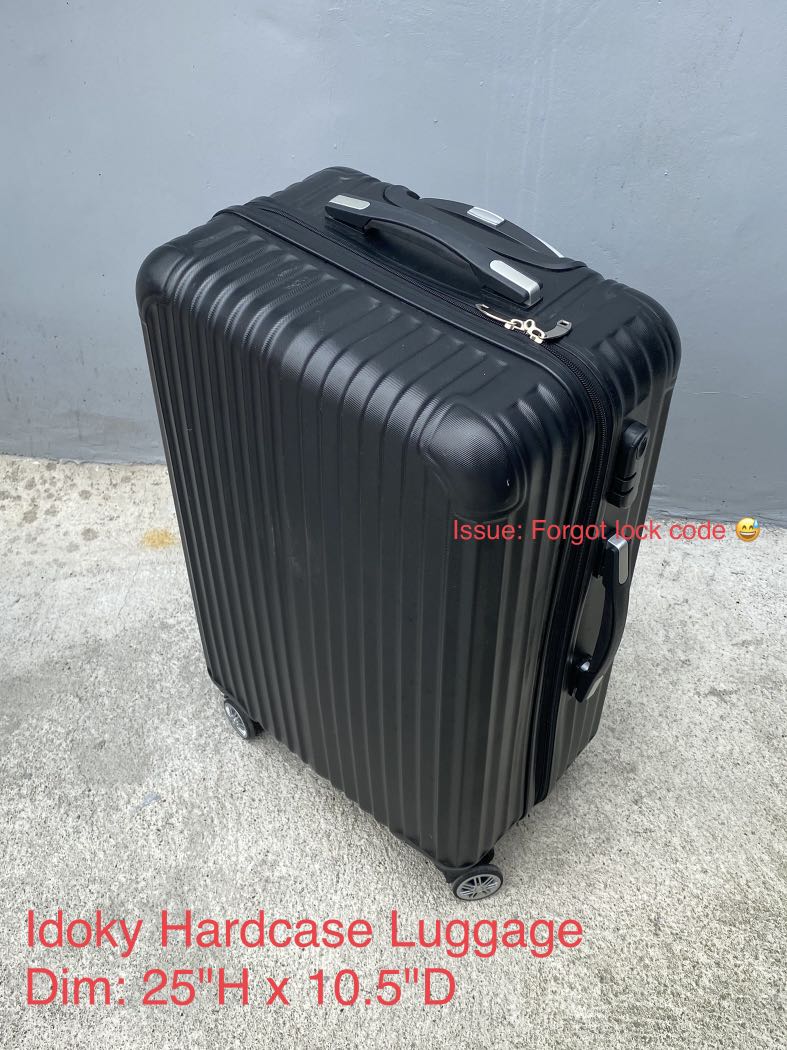 Idoky Hardcase Luggage Hobbies Toys Travel Luggage on