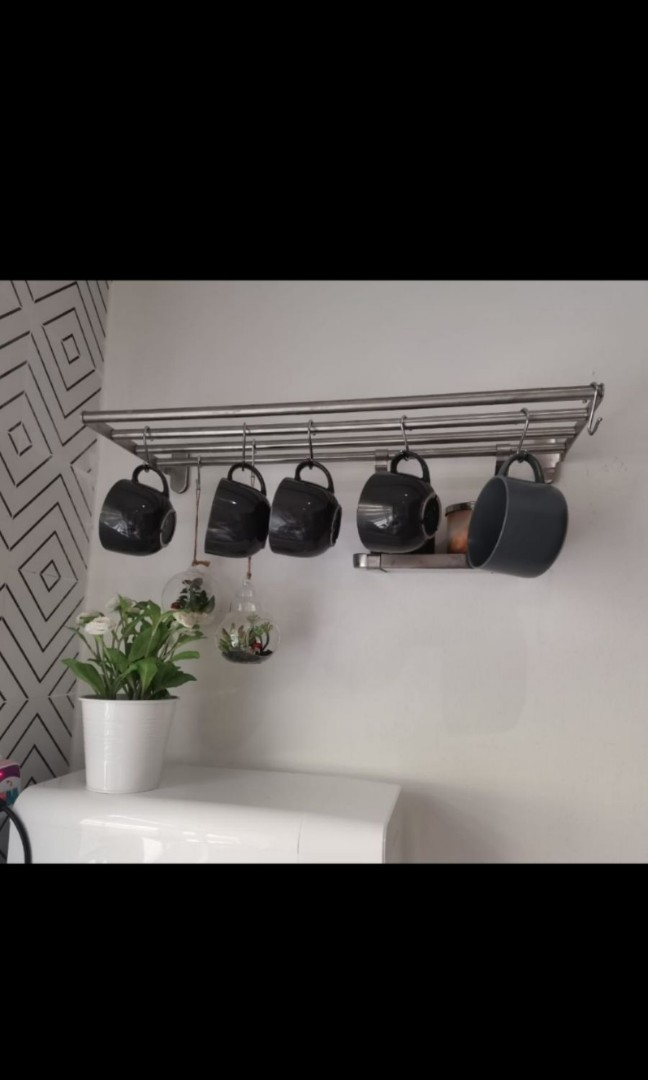 Ikea brogrund shelf & grundtal, Furniture & Home Living, Bathroom