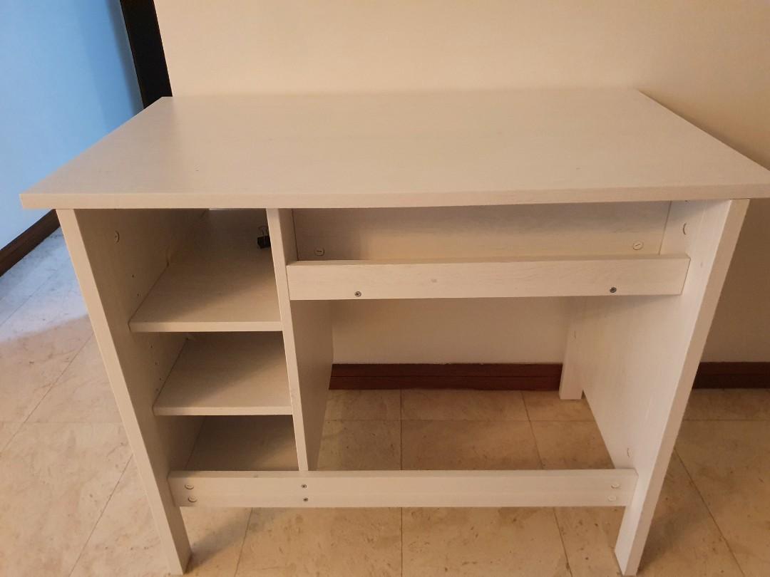 Ikea Brusali Study Table, Furniture & Home Living, Furniture, Tables