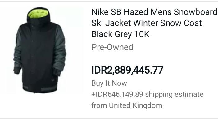 nike hazed snowboard jacket
