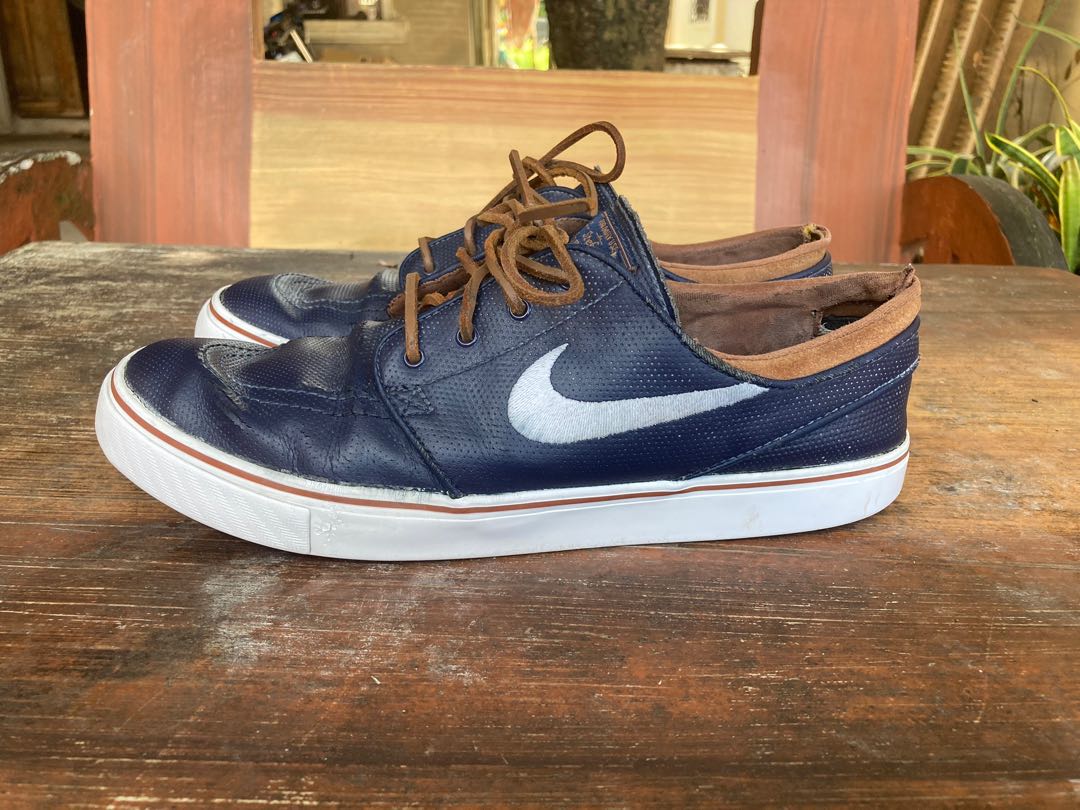 Nike janoski shop obsidian leather