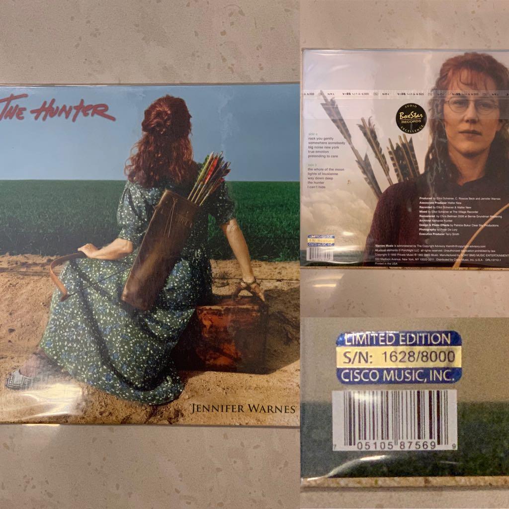 Jennifer Warnes The Hunter Limited Edition Nice Copy , Hobbies