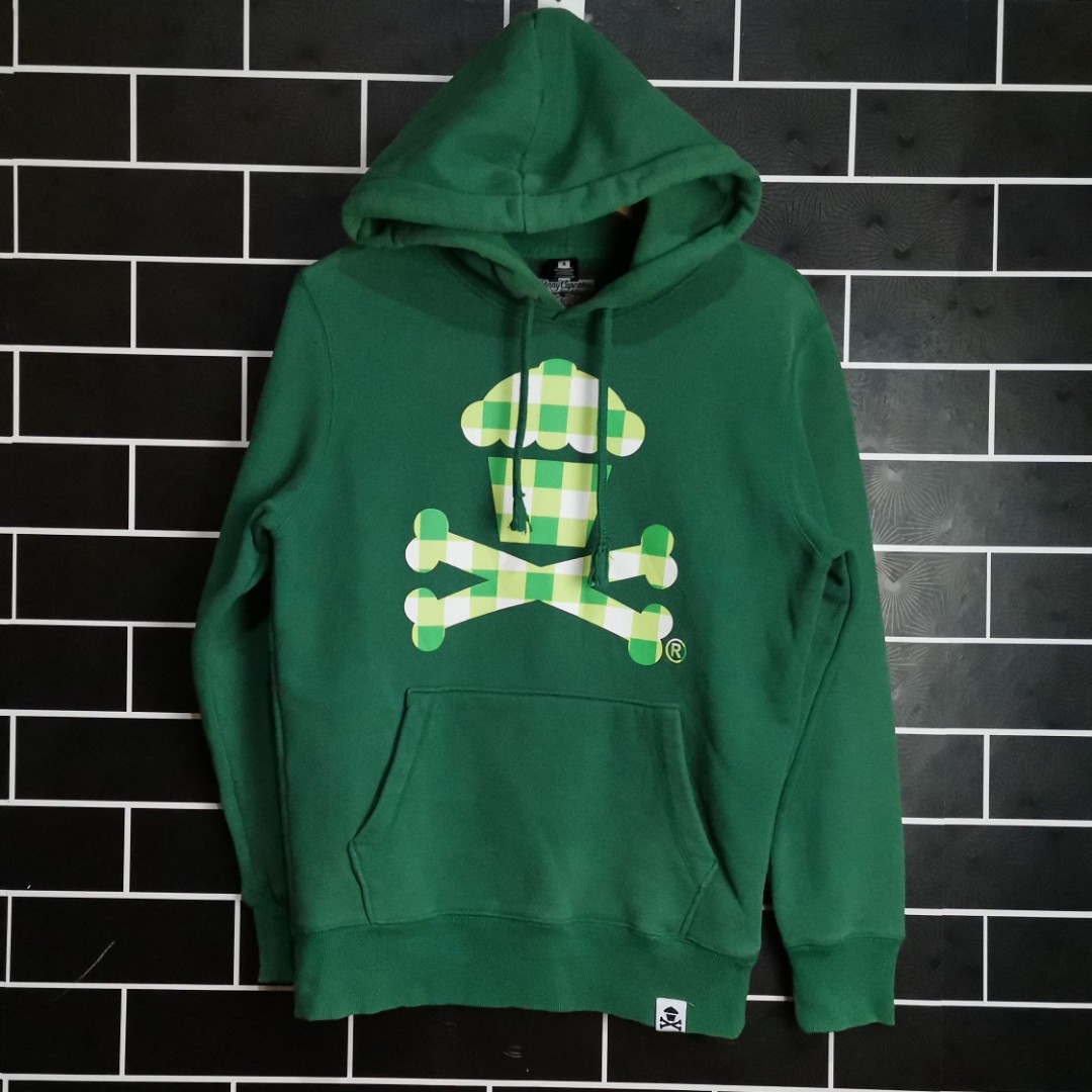 JOHNNY CUPCAKES Original Hoodie, Fesyen Pria, Pakaian , Baju Luaran di