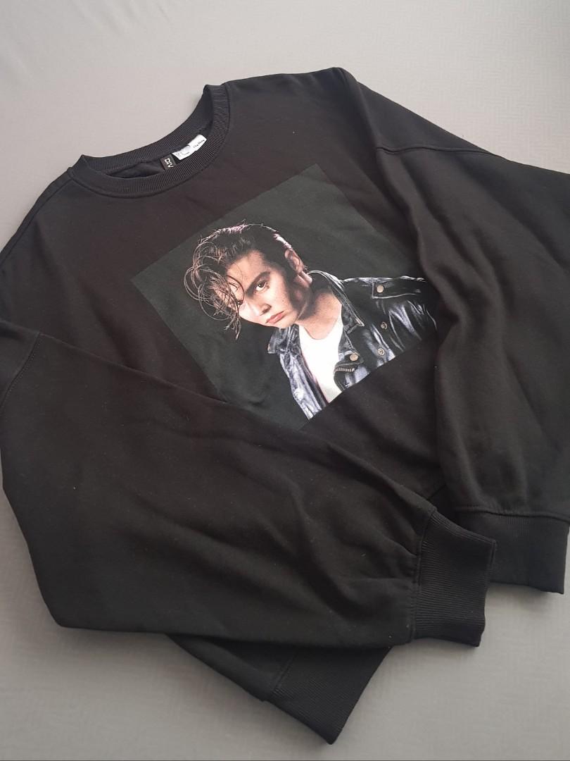 Johnny depp cry baby design H M sweater