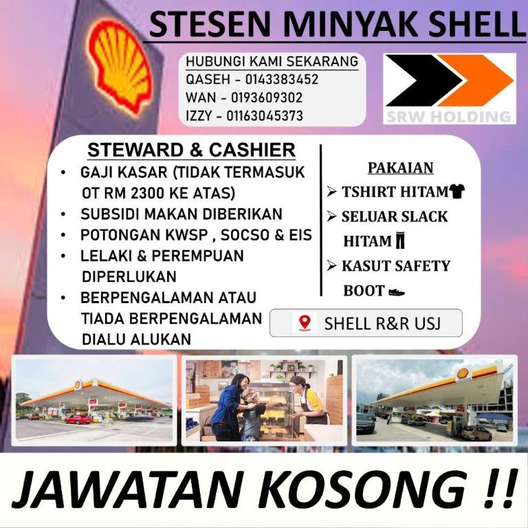 Kerja Kosong Shell Petrol Pump Jobs Full Time Sales Retail Marketing On Carousell