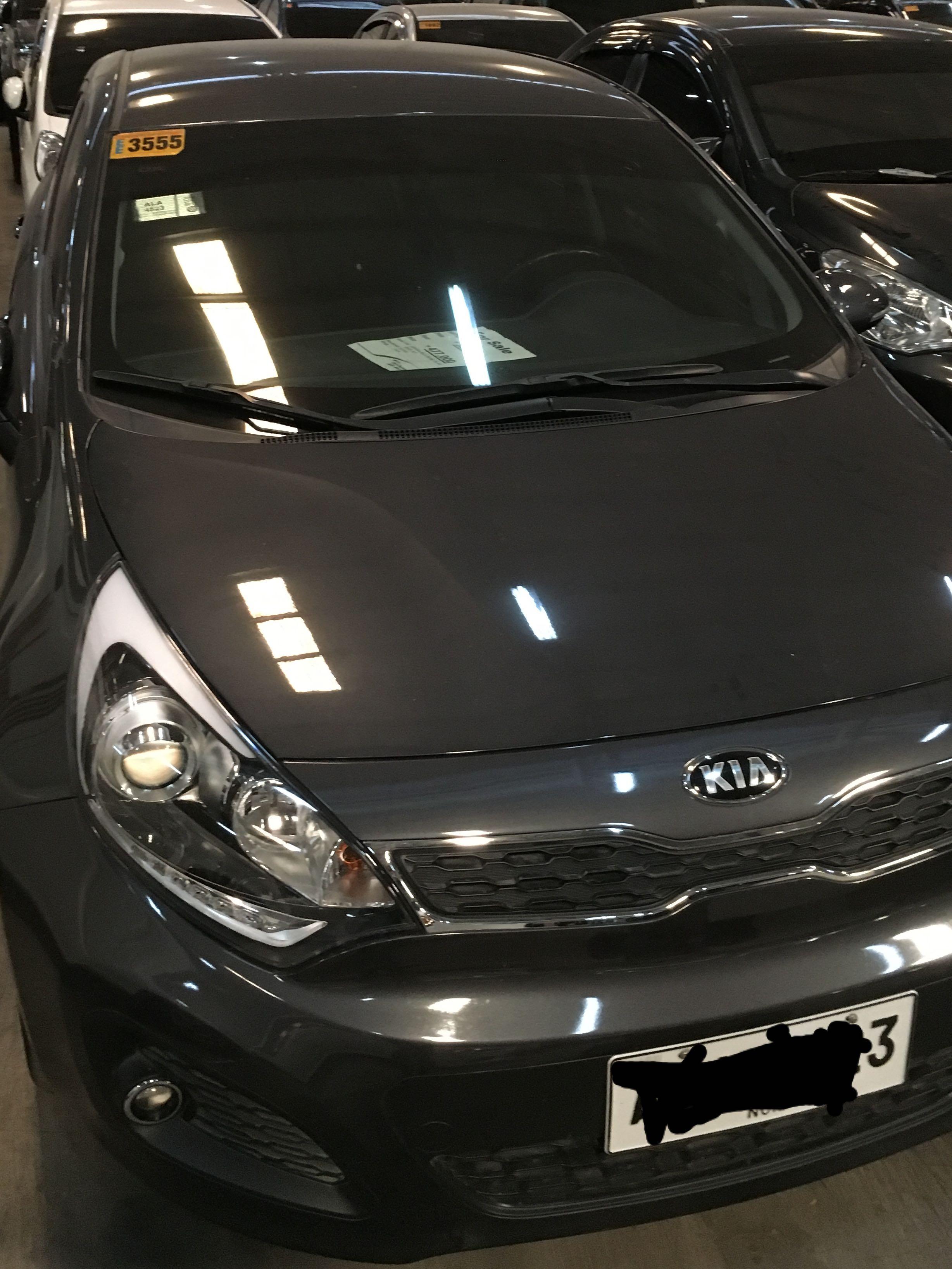 Kia Rio 1.4 5-Dr (A) (Category: Used Cars) located in Manila. Submitted by ryan.panganiban (Listing ID 1121095748, Image 1). Description: 2014 Kia Rio Ex 1.4 hatchback. Automatic transmission. 88k mileage. CASA maintained. New compressor, alternator. Fresh battery, > 1 yr warranty left.