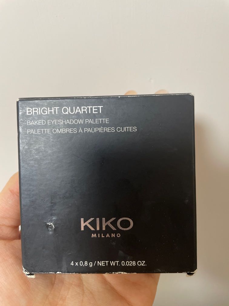 Kiko Milano Eyeshadow Palette Bright Quartet 03, 美容＆化妝品, 健康及美容 皮膚護理