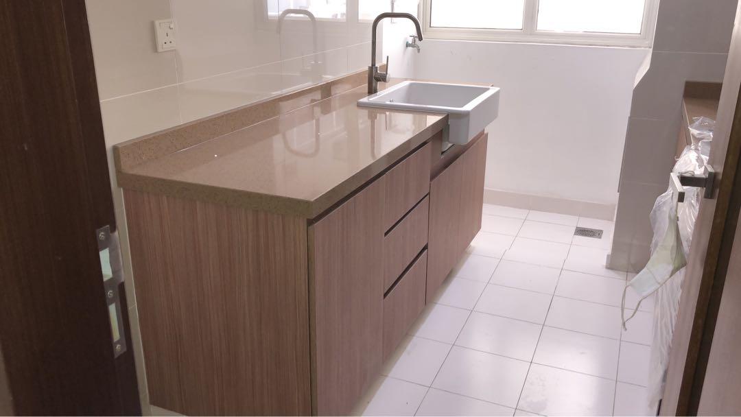 Kitchen table top quartz complete 1 day 62863115178371112
