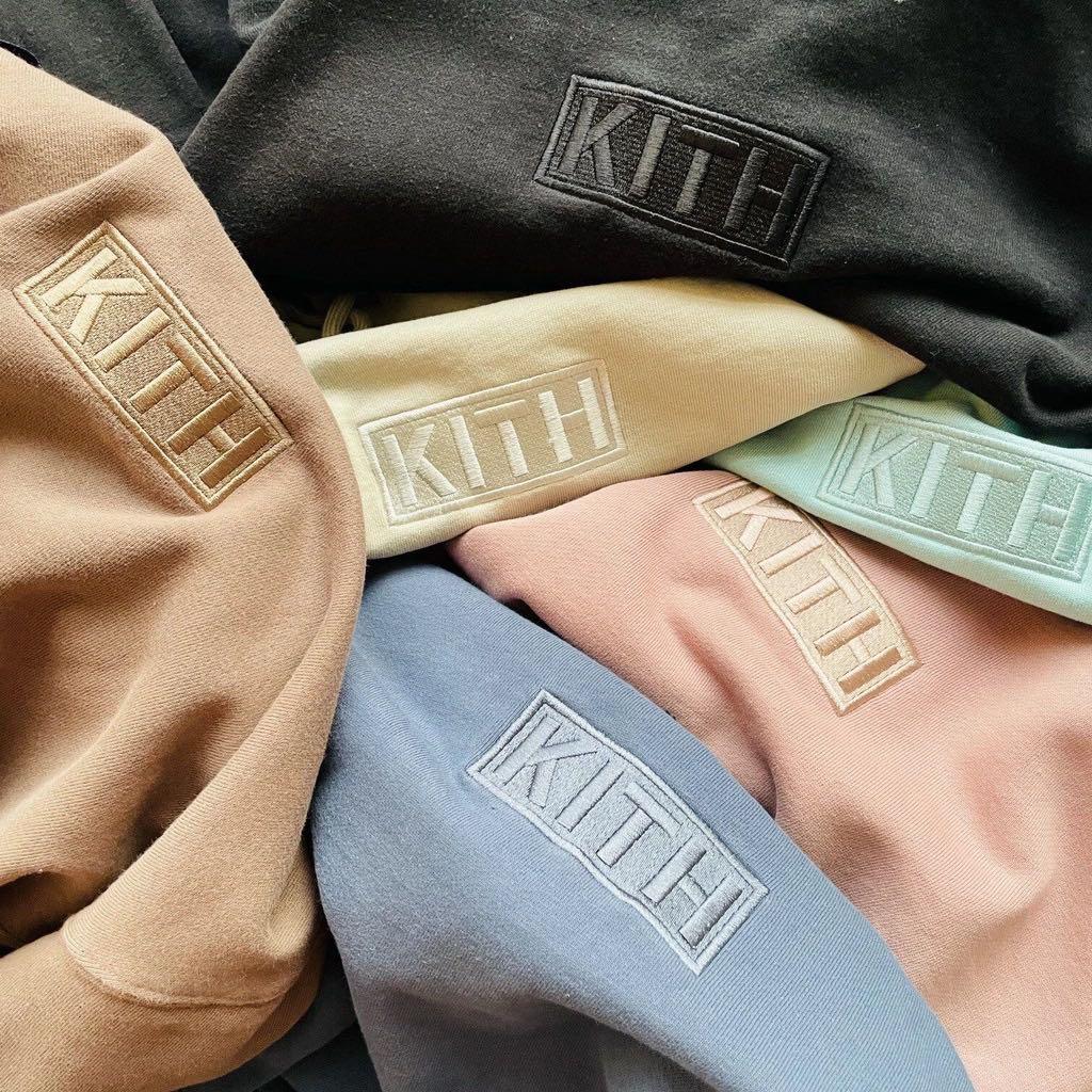 Kith embroidered hoodie sale