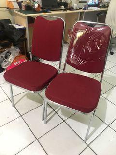 Kursi kantor merah bangku undangan kursi pesta