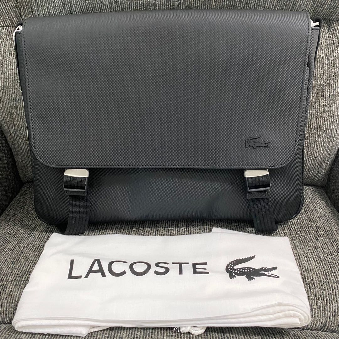 LACOSTE MESSENGER BAG, Men's Fashion, Bags, Sling Bags on Carousell
