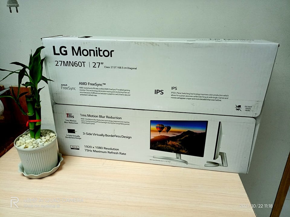 LG Monitor 27MN60T 27 inches, Computers & Tech, Parts & Accessories