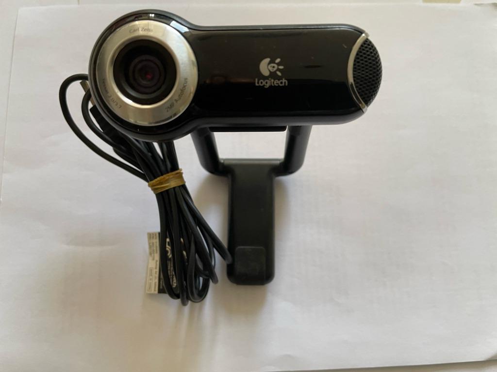 Medfølelse Kronisk jævnt Logitech Webcam Pro 9000, Computers & Tech, Parts & Accessories, Webcams on  Carousell