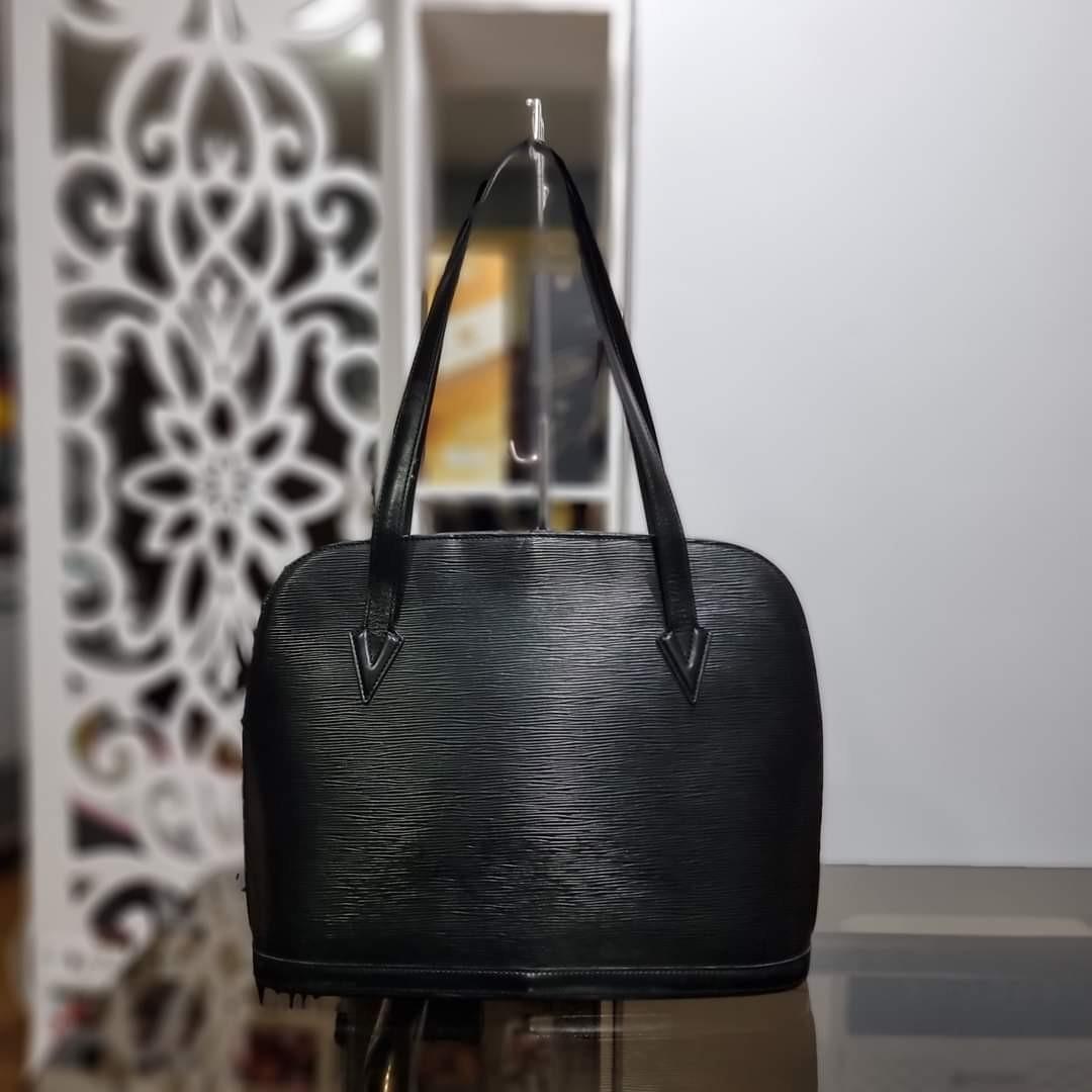 LV Papillon in black epi leather, Luxury, Bags & Wallets on Carousell