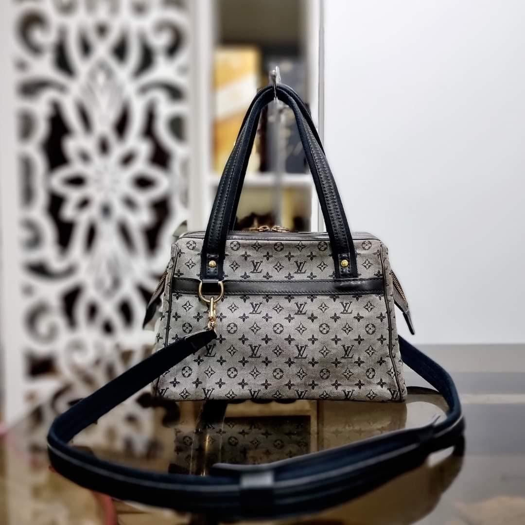 Louis Vuitton Monogram Mini Lin Josephine PM Bag w/ Shoulder Strap