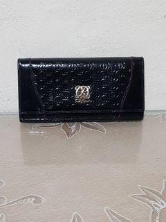 LQ Trifold Patent Leather Wallet