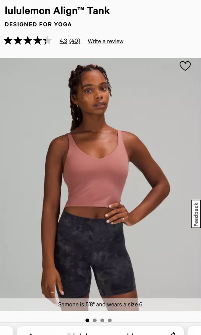 Brand New Lululemon Align Tank, Women's 