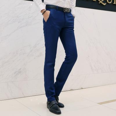 Formal Navy Blue Pants for Men, Men's Fashion, Bottoms, Trousers