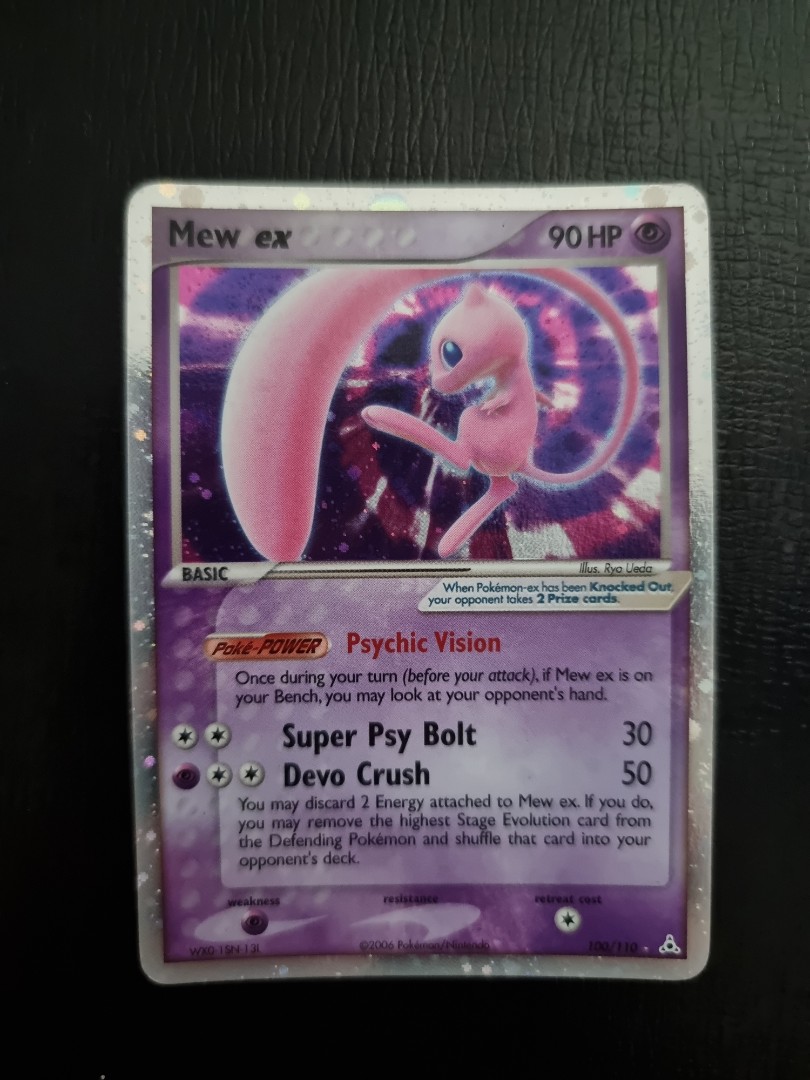 Mew Ex 100 110 Pokemon Tcg Ptcg Hobbies Toys Toys Games On Carousell