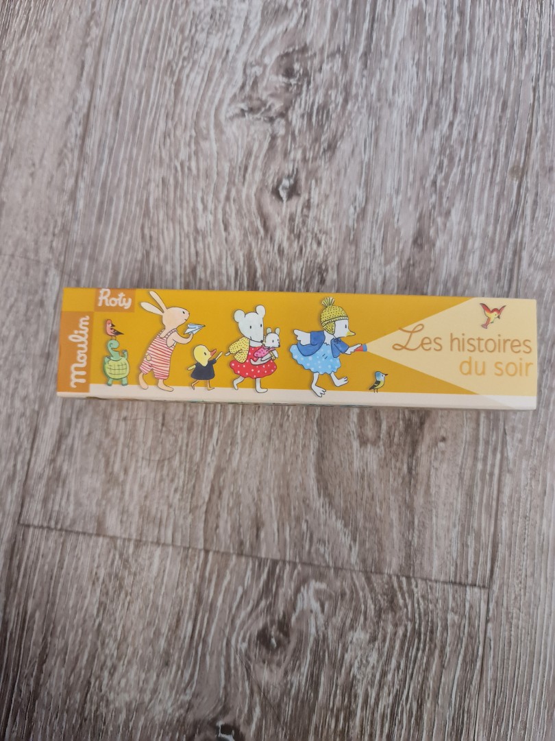 Moulin Roty Kids Story Flashlight / Storybook Torch, Babies & Kids, Infant Playtime on Carousell