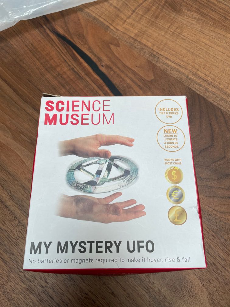 My Mystery UFO science museum invisible magic trick toy