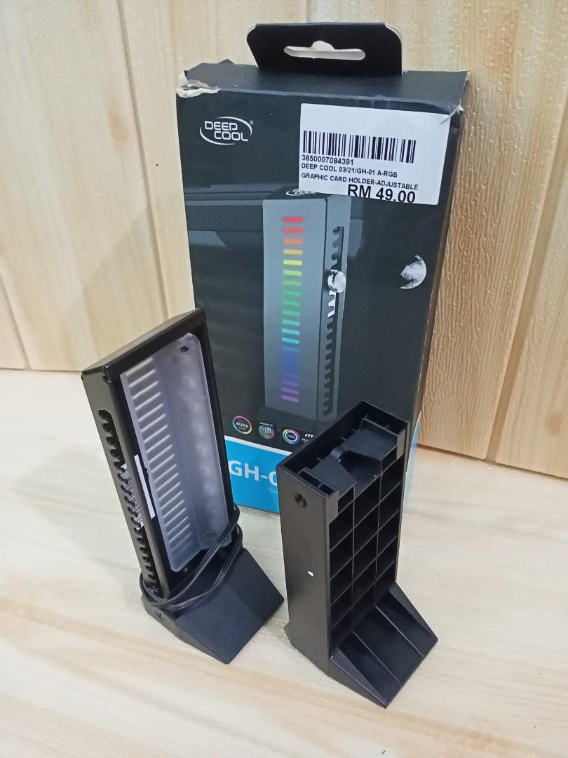New DEEPCOOL GH01 ARGB Graphic Card Holder, Computers & Tech, Parts