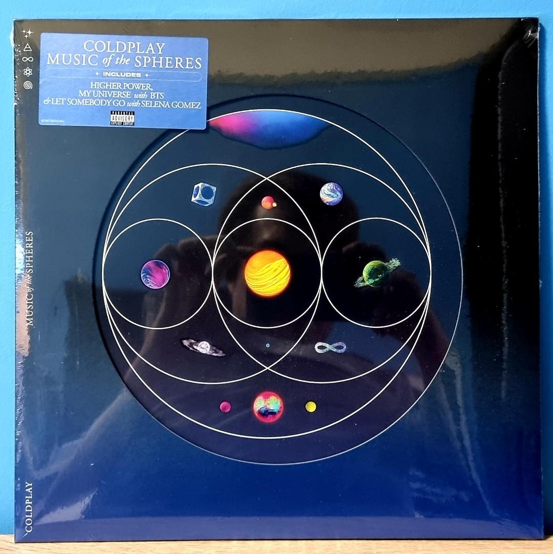 NEW LP : Coldplay - Music Of Spheres (Recycled Coloured Vinyl), Hobbies & Toys, Music & Media, Vinyls on Carousell