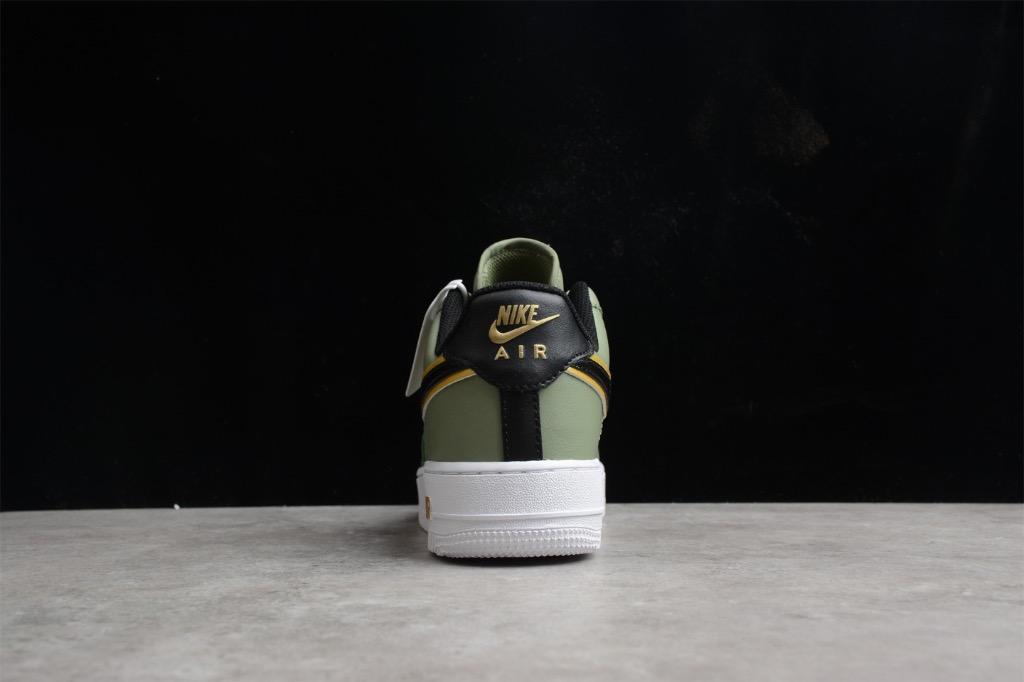 Nike Air Force 1 Low '07 LV8 Double Swoosh Olive Gold Black – WORLDOFSHOES