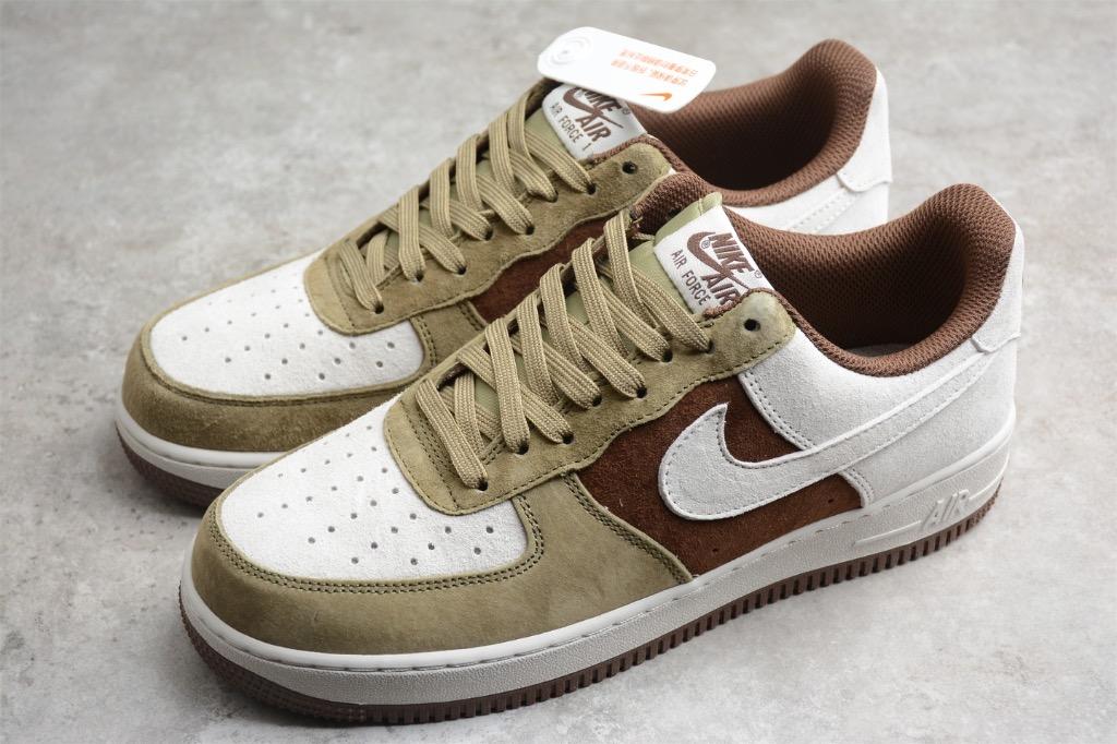 Nike Air Force 1 Low Beige Brown Green Euro 36 45