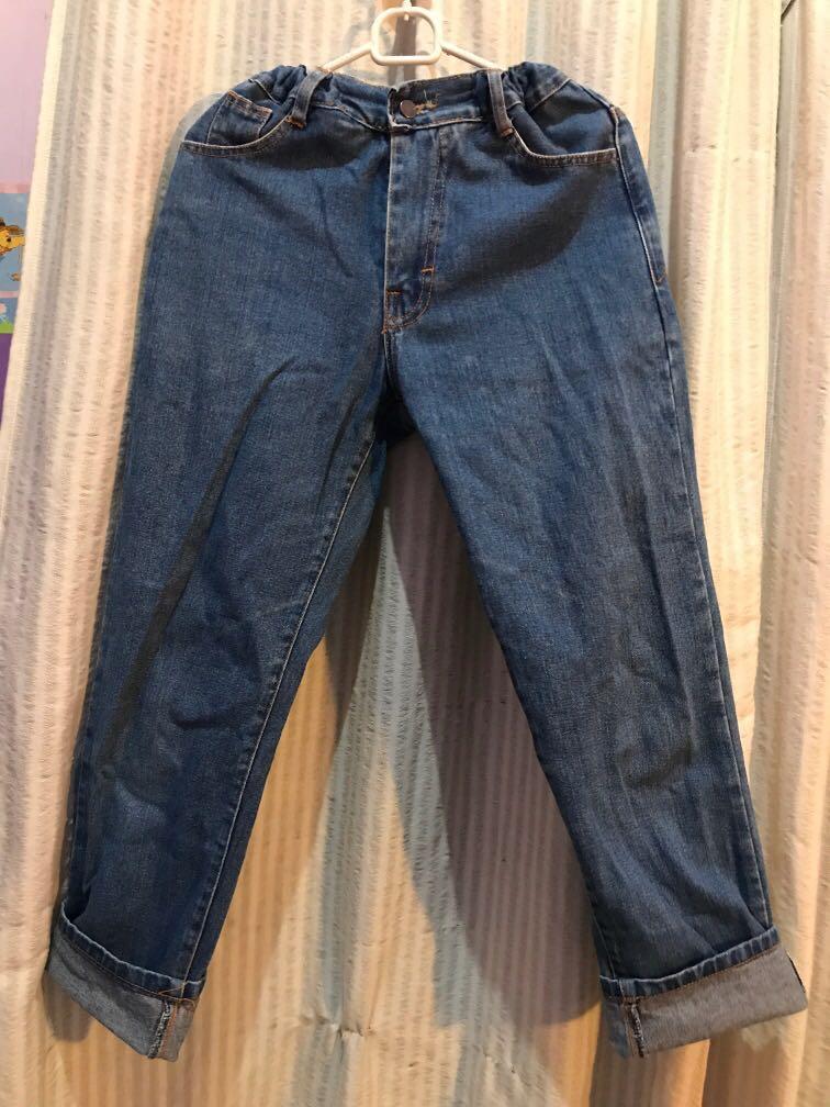 No brand boyfriend jeans , Fesyen 