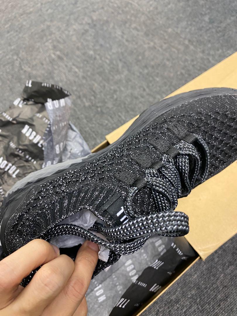 nobull black reflective knit runner