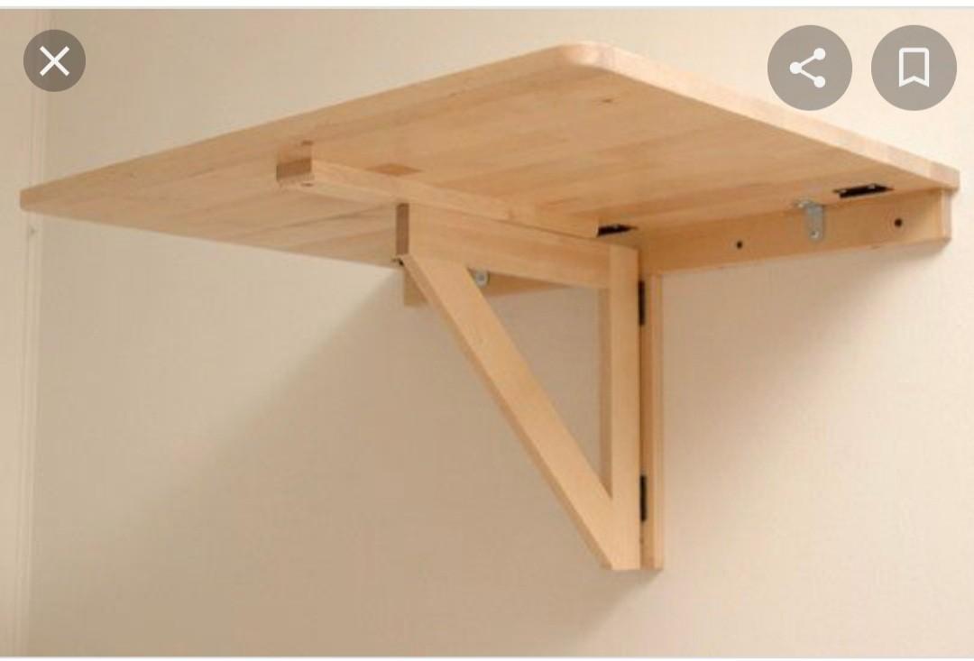Norbo wall shop mounted table