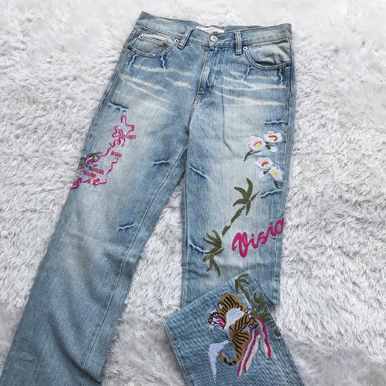 Nouveau Brillant Homme Jeans Vision Japan Boot Cut Vintage