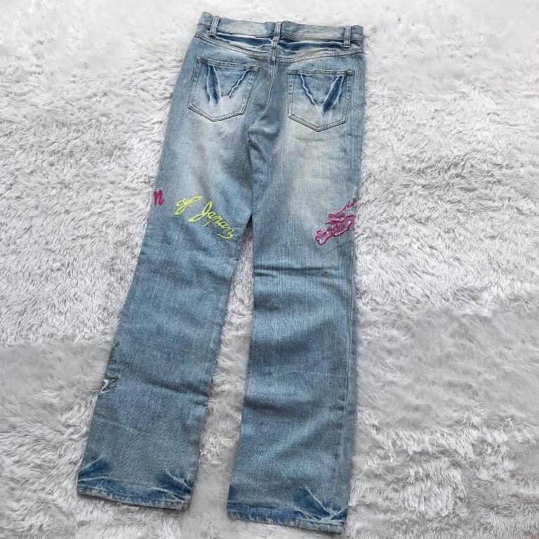 Nouveau Brillant Homme Jeans Vision Japan Boot Cut Vintage