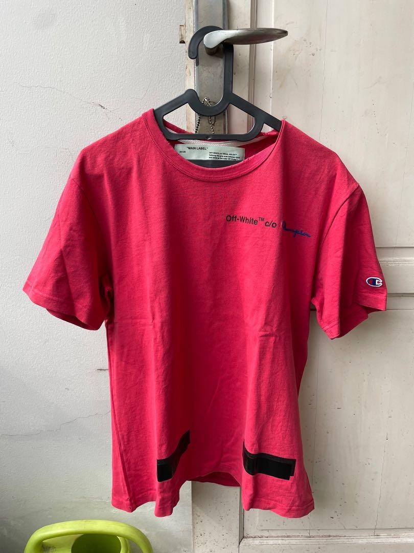 Champion off white shirt shop