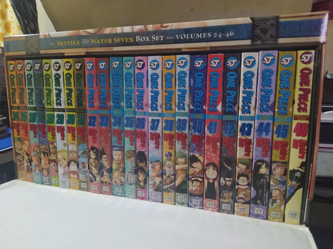 One Piece Manga Box Set Hobbies Toys Books Magazines Comics Manga On Carousell