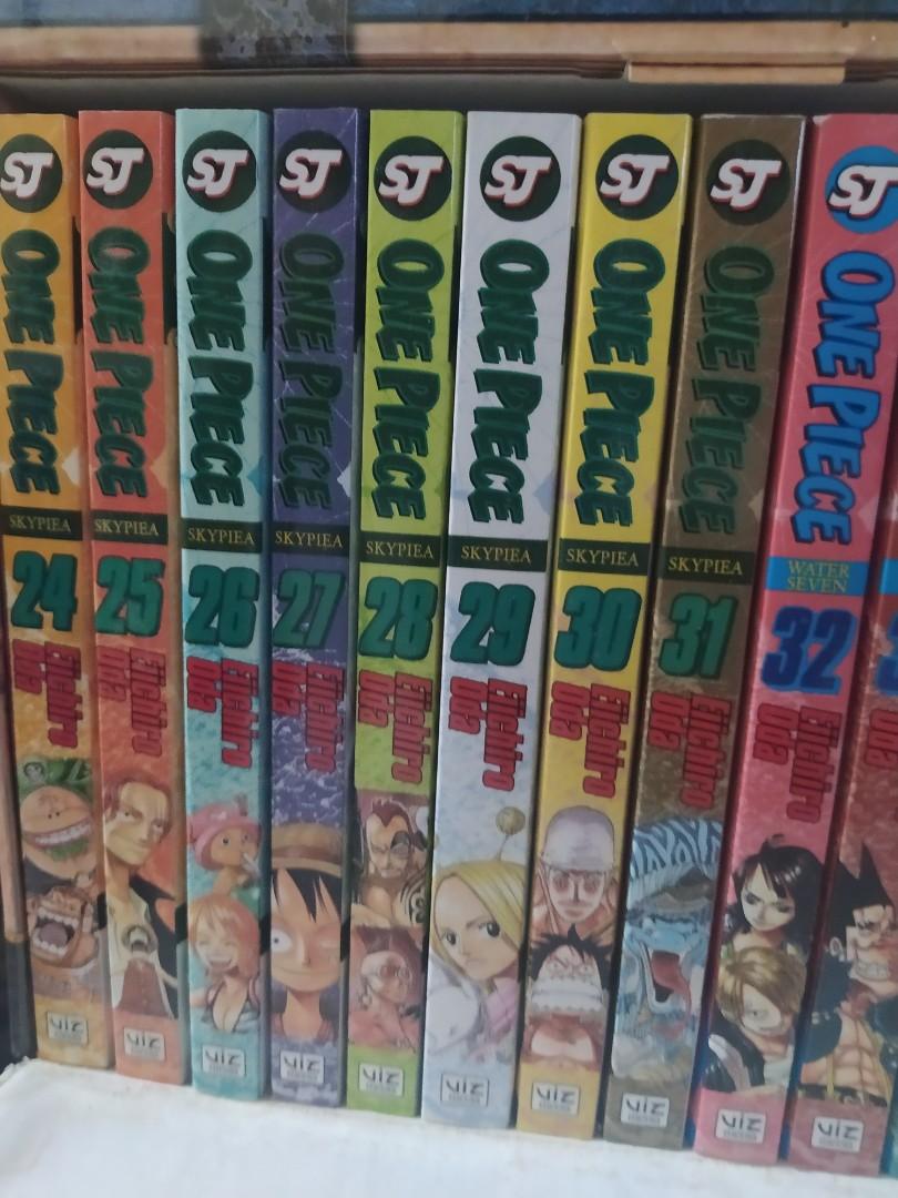 one piece manga box set, Hobbies & Toys, Books & Magazines, Comics & Manga on Carousell