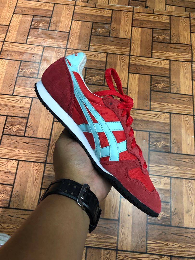 Onitsuka tiger shop serrano womens red