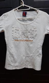 Original Dolce and Gabbana cotton tshirt